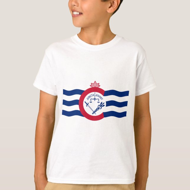 Camiseta del emblema de Cincinnati, Ohio (Anverso)