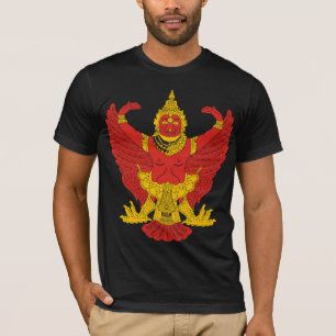 Camiseta del emblema de Tailandia