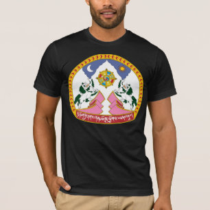Camiseta del emblema de Tíbet
