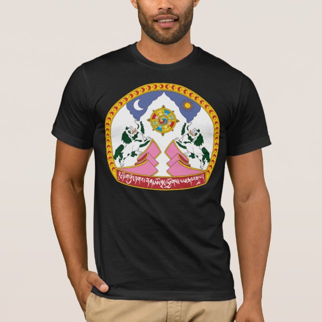 Camiseta del emblema de Tíbet (Anverso)