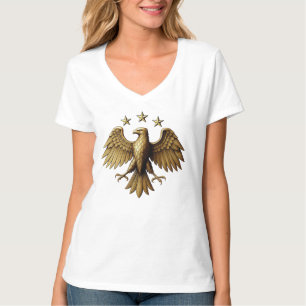 Camiseta del Emblema del Águila de la Identidad Mo