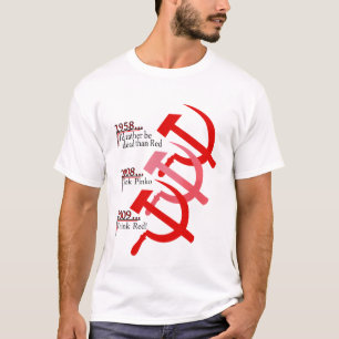 Camiseta Del Emblema Ruso Y De Martillo