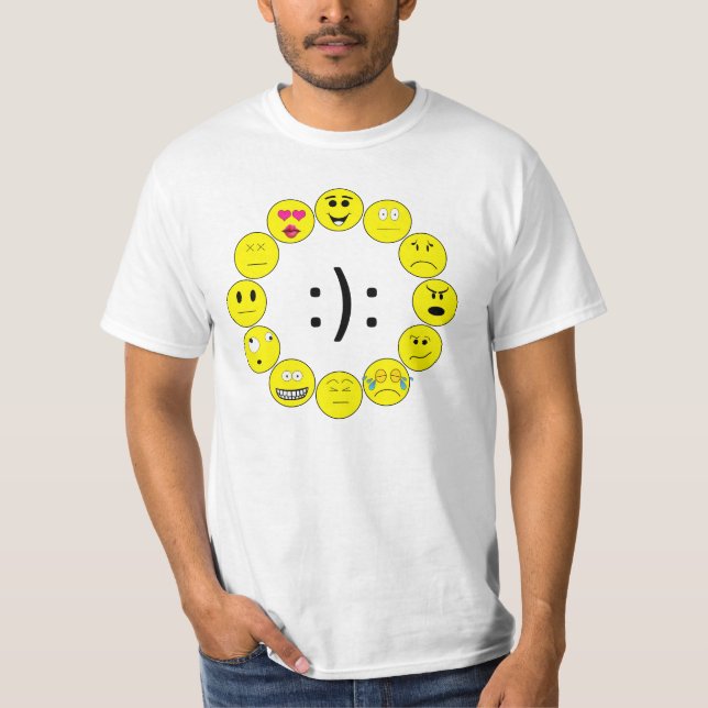 CAMISETA DEL EMOTICON (Anverso)