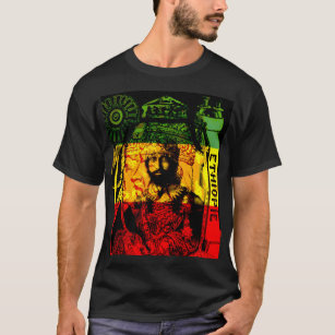 Camiseta del emperador místico natural Haile Selas