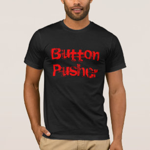 Camiseta del empujador del botón