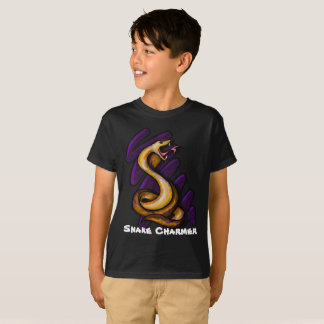Camiseta del encantador de la serpiente del