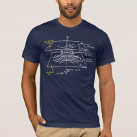 Camiseta del enredo de Quantum