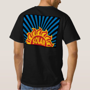 Camiseta del entorno energético alternativo de ene