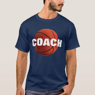Camiseta del entrenador de baloncesto T-Shirt - Te