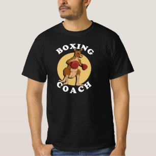 Camiseta del entrenador de boxeo canguro