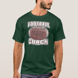 Camiseta del entrenador de fútbol