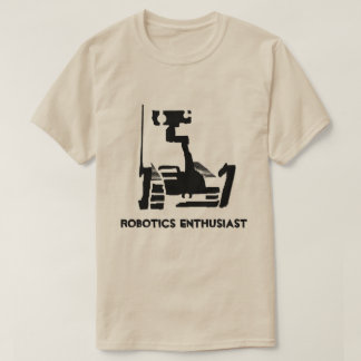 Camiseta del entusiasta de la robótica
