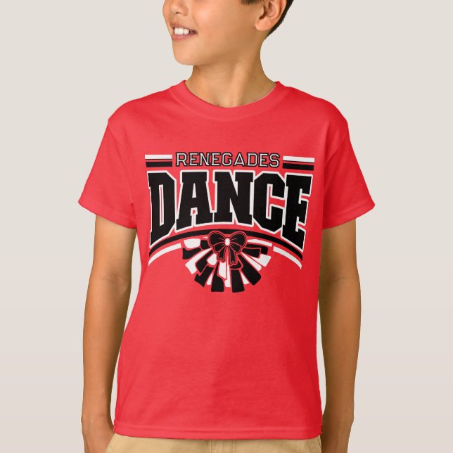 Camiseta del equipo de baile Go Team (Anverso)