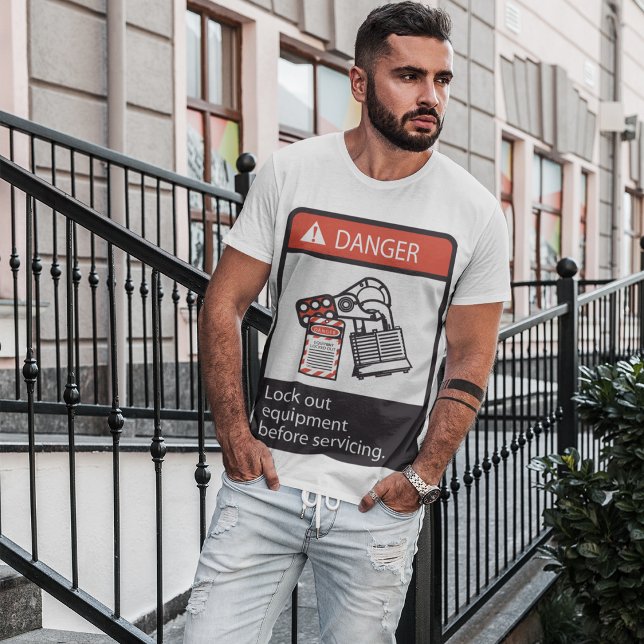 Camiseta del equipo de bloqueo de peligro (Subido por el creador)