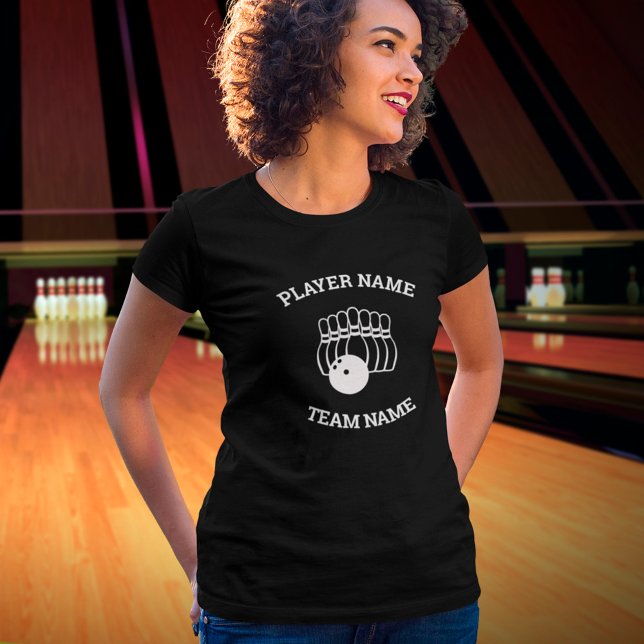 Camiseta del equipo de bolos de personalizable (Subido por el creador)