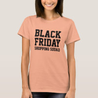 Camiseta del equipo de compras del Black Friday