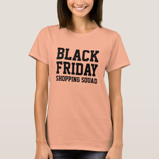 Camiseta del equipo de compras del Black Friday (Anverso)