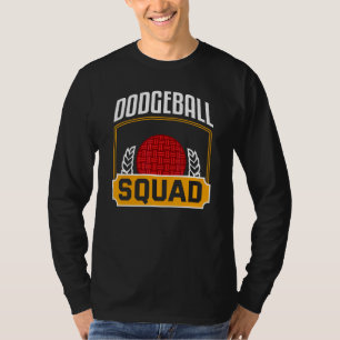 Camiseta del equipo de dodgeball divertida equipo