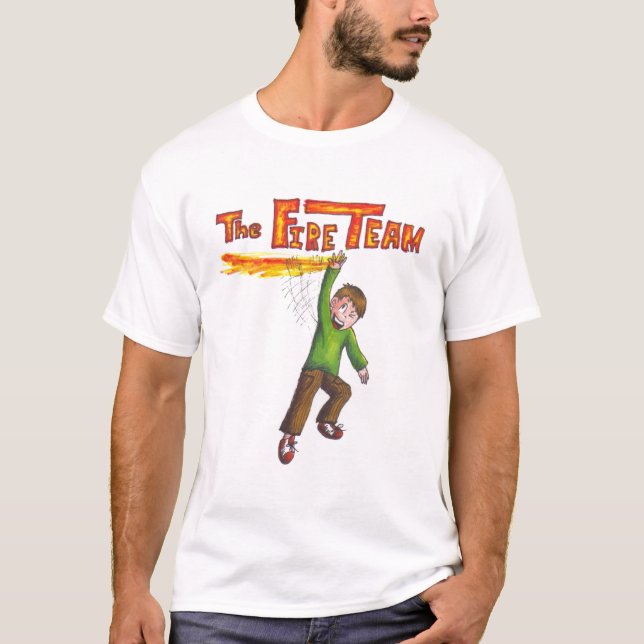 Camiseta del equipo de fuego (Anverso)