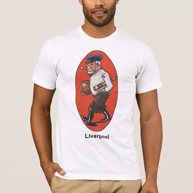 Camiseta del equipo de fútbol de Liverpool (Anverso)