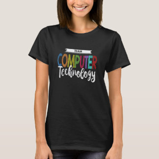 Camiseta del equipo de informática profesor de tec