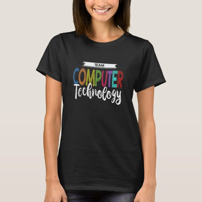 Camiseta del equipo de informática profesor de tec (Anverso)