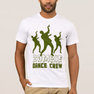 Camiseta del equipo de la danza del zombi