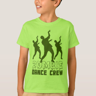 Camiseta del equipo de la danza del zombi