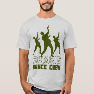 Camiseta del equipo de la danza del zombi