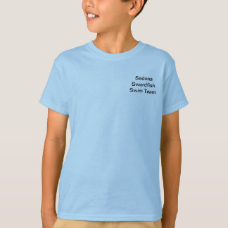 Camiseta del equipo de la juventud de los peces