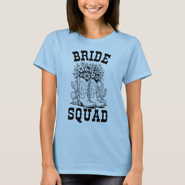 Camiseta del Equipo de la Novia Rural (Anverso)