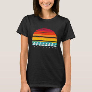 Camiseta Del Equipo De Remo De La Tripulación De L