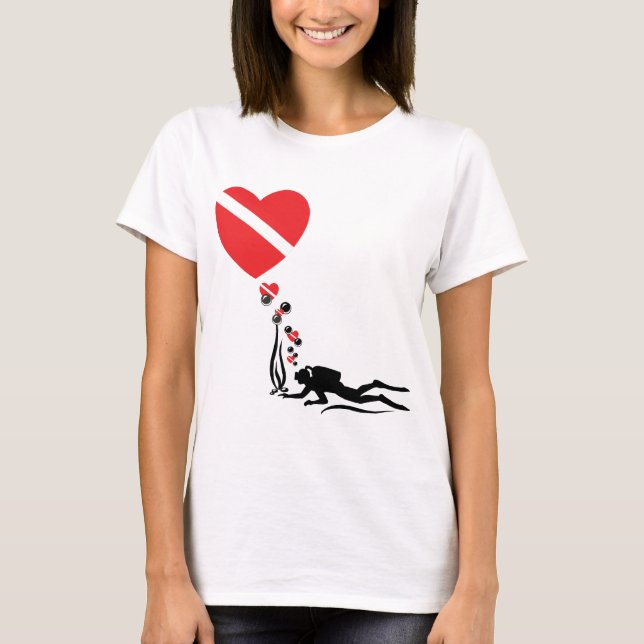 Camiseta del EQUIPO DE SUBMARINISMO (Anverso)