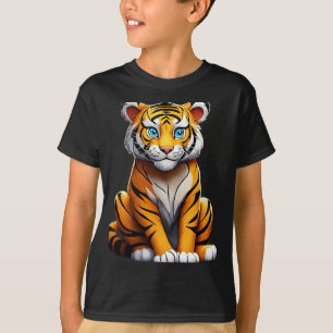 Camiseta del equipo de tigres y superhéroes