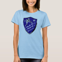 Camiseta del equipo del fútbol de las mujeres