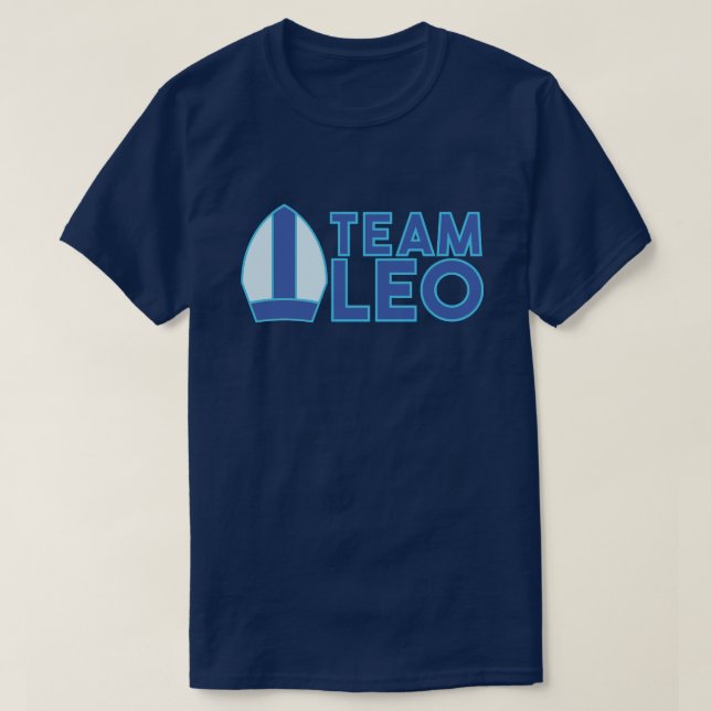 Camiseta del equipo del Papa León (Diseño del anverso)