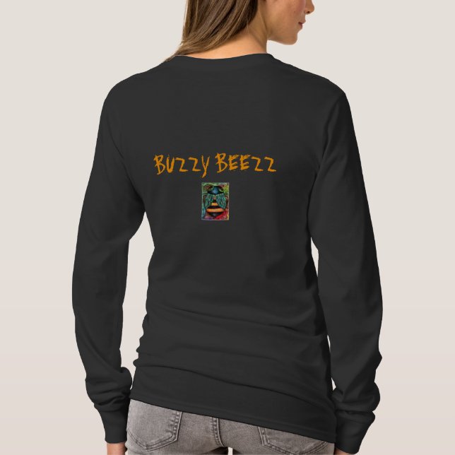 Camiseta del equipo del paseo de BUZZY BEEZZ, (Reverso)