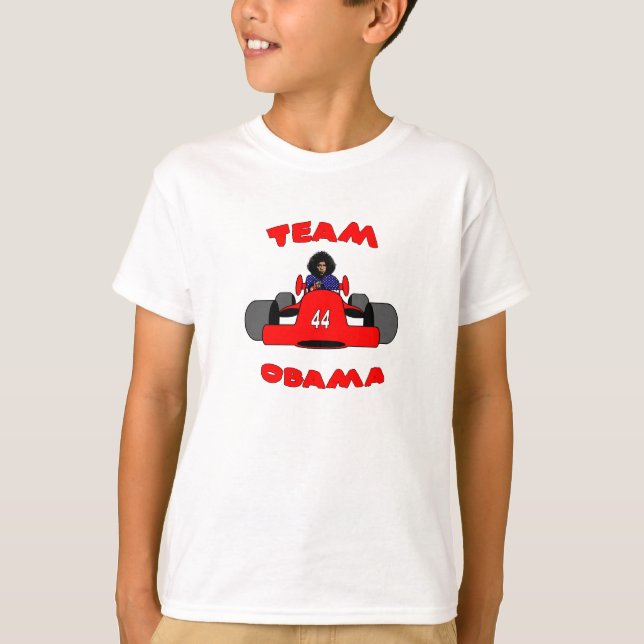 Camiseta del equipo infantil Obama (Anverso)