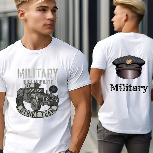 Camiseta del equipo militar de alta movilidad