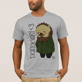 Camiseta del erizo de Dostoevsky