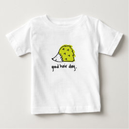 Camiseta del erizo del bebé/de los niños