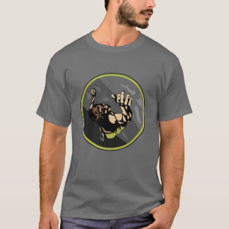 Camiseta del escalador de roca