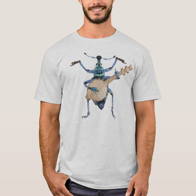 Camiseta del escarabajo del banjo (Anverso)