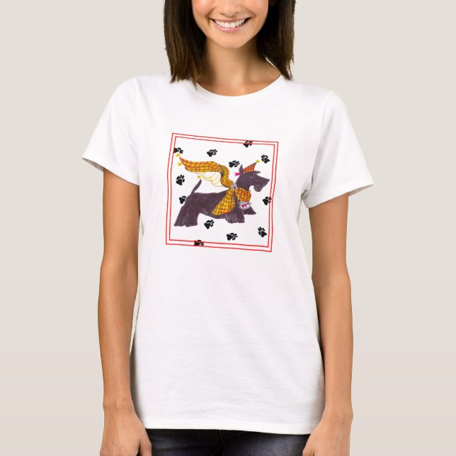 Camiseta del escocés de los ángeles de Gulliver (Anverso)