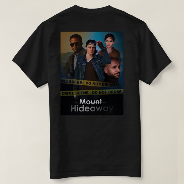 Camiseta del escondite del soporte (Reverso del diseño)