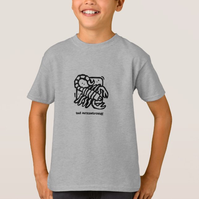 Camiseta del escorpión de los niños (Anverso)