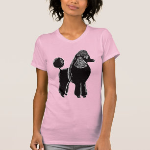 Camiseta del escote redondo de las mujeres negras