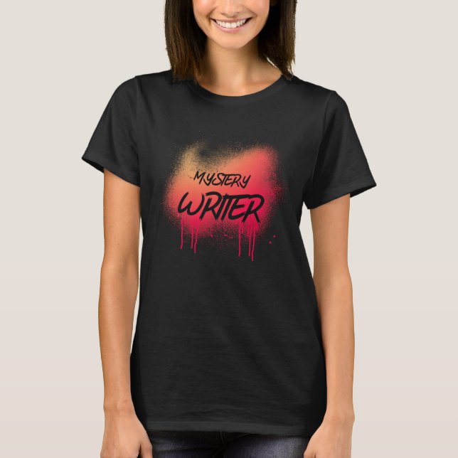 Camiseta del escritor misterioso (Anverso)