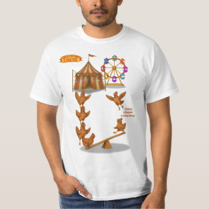 Camiseta del escuadrón acrobático de pollitos aleg
