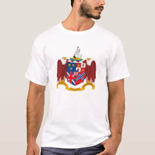 Camiseta del escudo de armas de Alabama